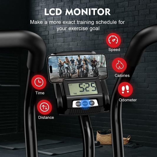 Dual Action Air Bike with APP Connection