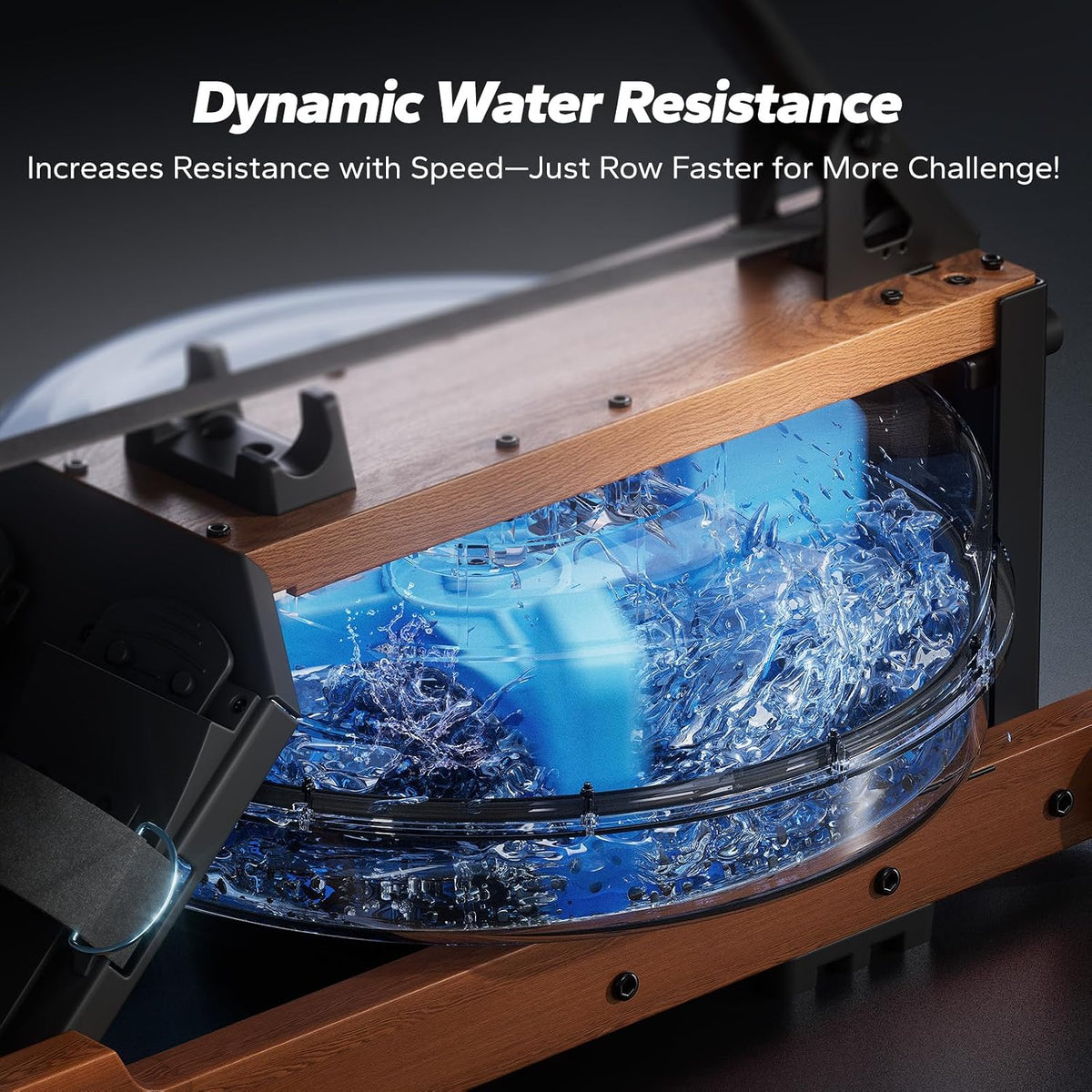 Foldable Water Home Rowing Machine