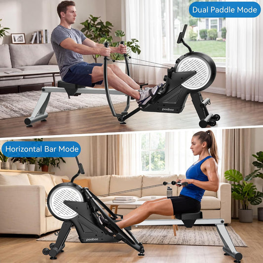 Dual Wind Magnetic Foldable Rower