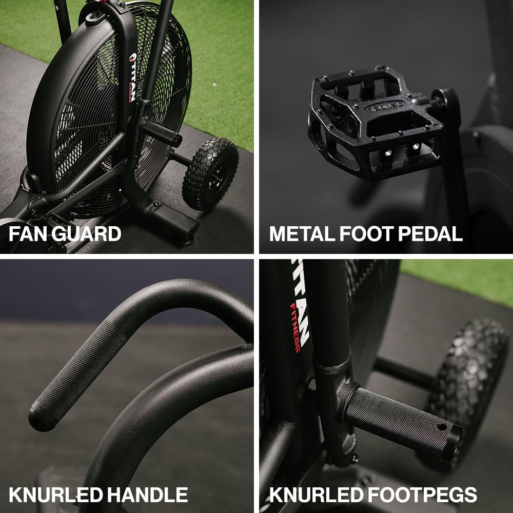 LCD Screen Home Gym Fan Exercise Bike
