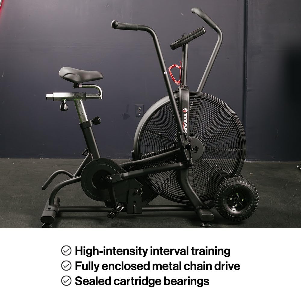 LCD Screen Home Gym Fan Exercise Bike