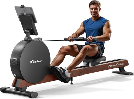 Smart Magnetic Wooden Track Rower