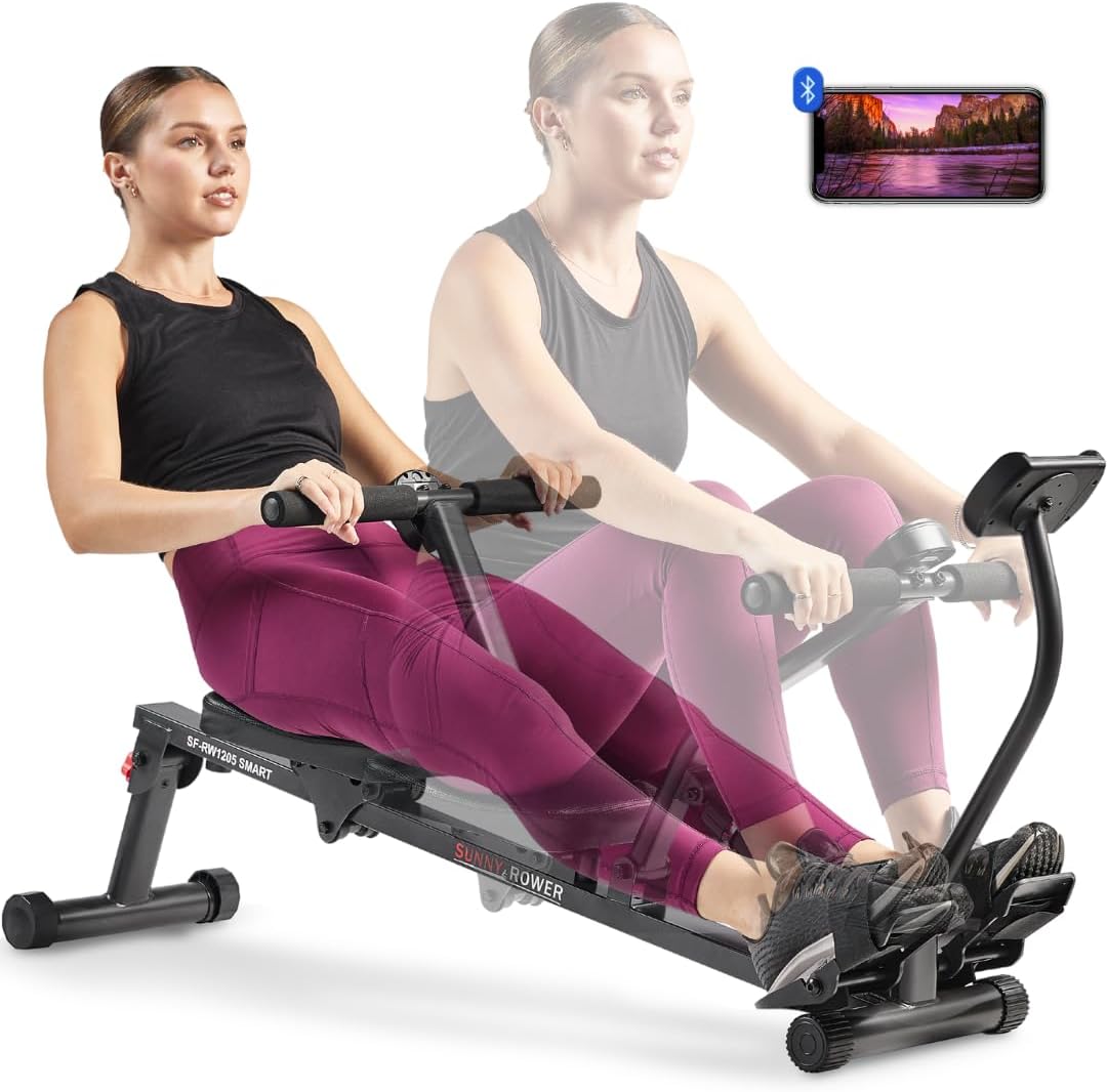 Compact Adjustable SunnyFit Rower