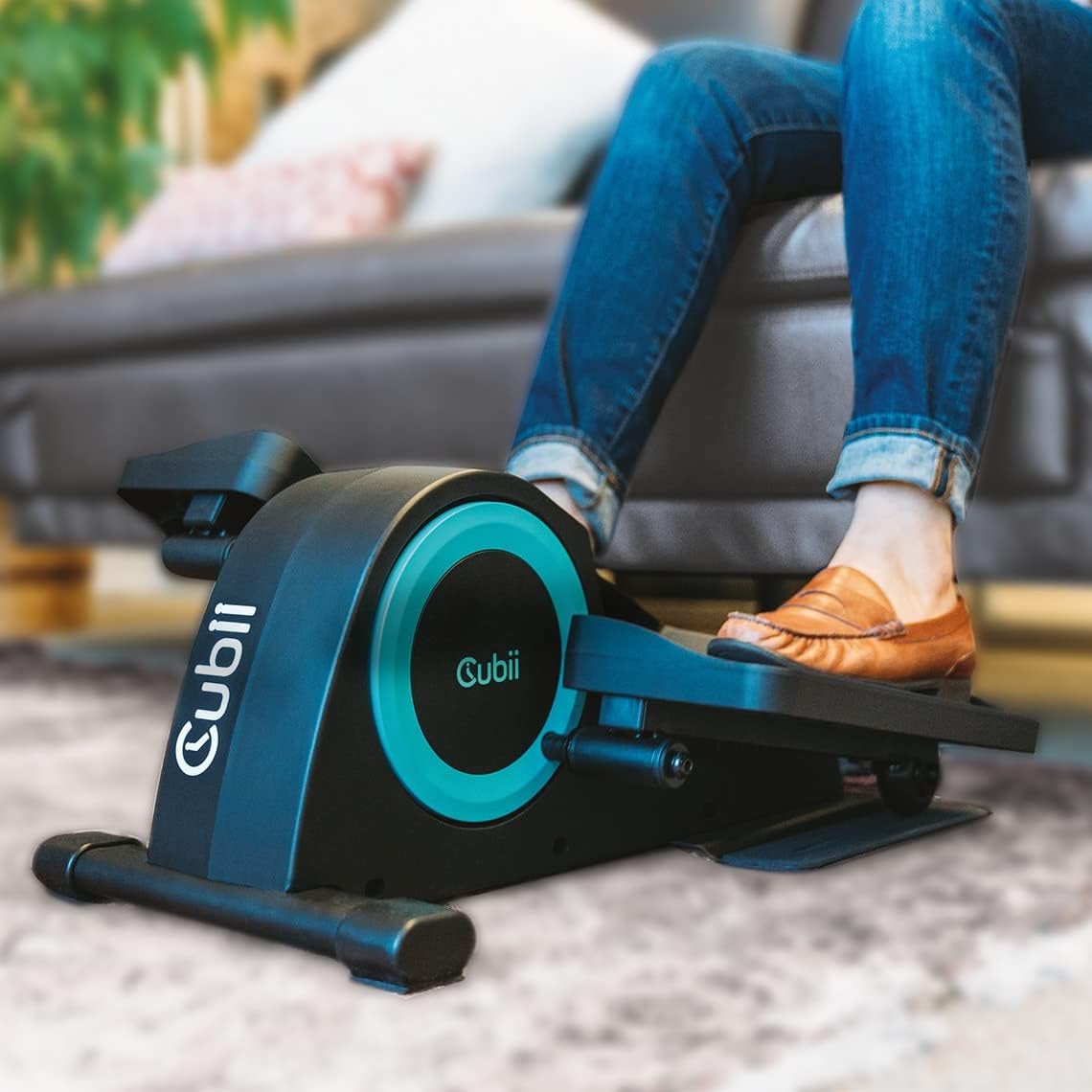 Dual Use Under Desk Seated Elliptical Bike