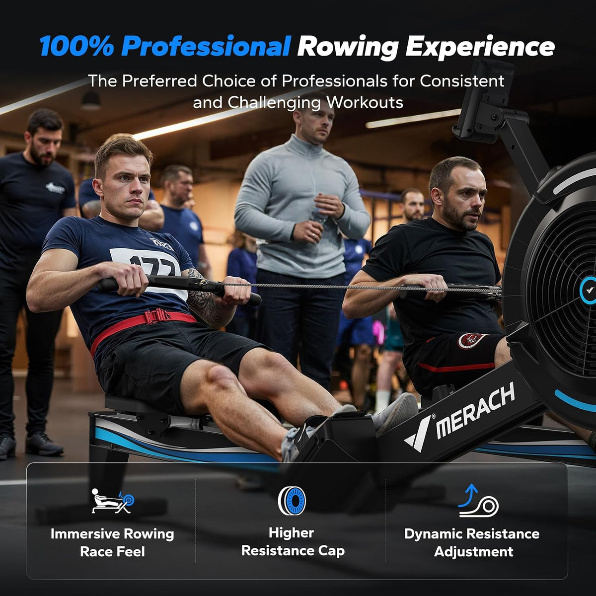 Adjustable Air Indoor Rowing Machine