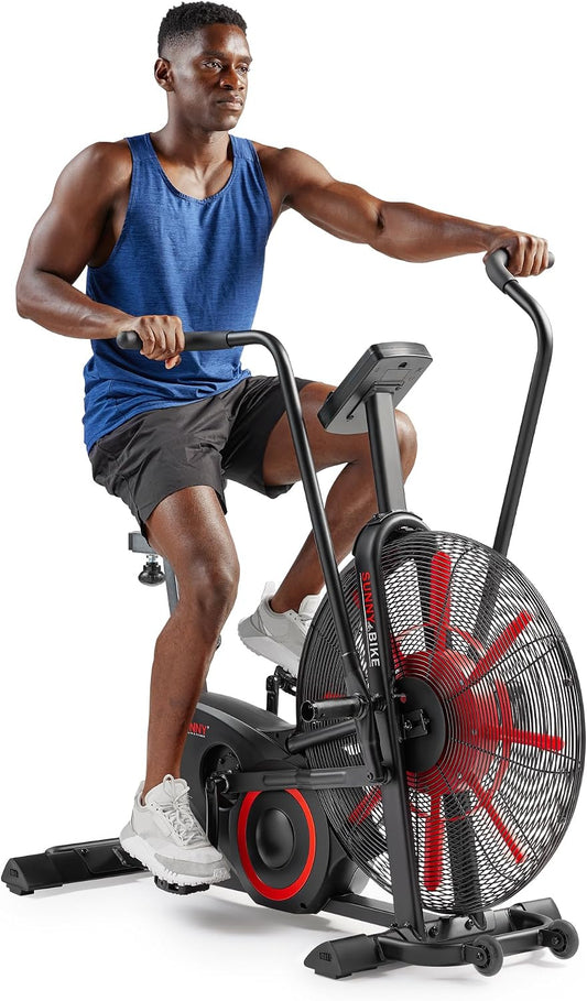 Smart Air Resistance Fan Bike with SunnyFit App