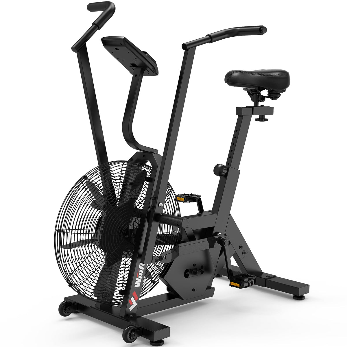 Air Resistance Dual Action Fan Bike with APP