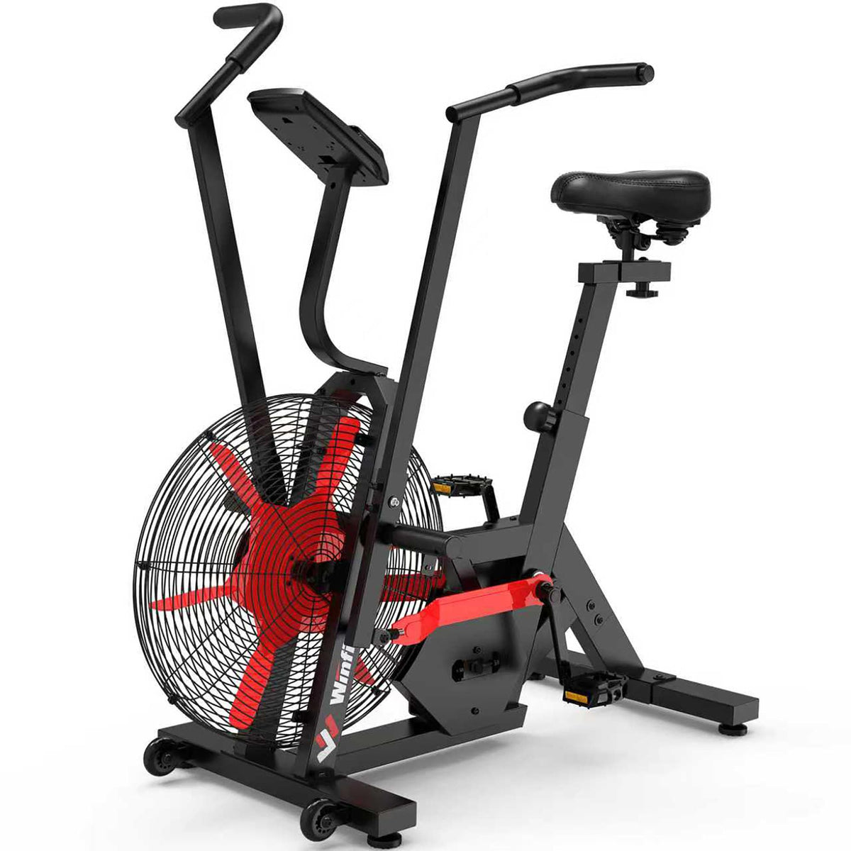 Air Resistance Dual Action Fan Bike with APP