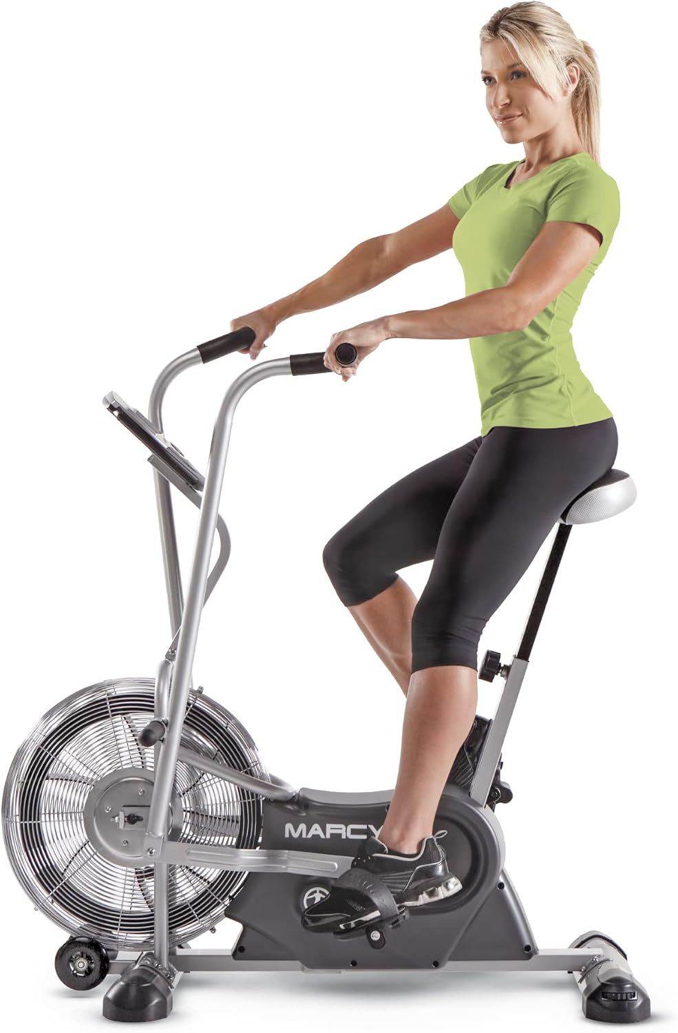 Dual Action Air Resistance Fan Bike