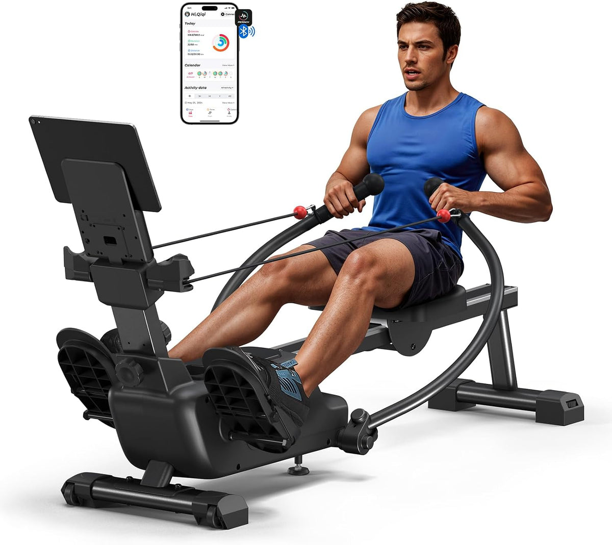 Magnetic Smart Rowing Machine