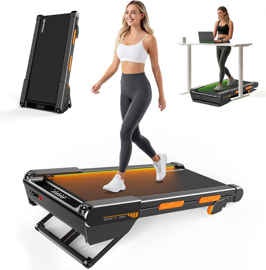 15% Auto Incline Vertical Storage Walking Pad Treadmill