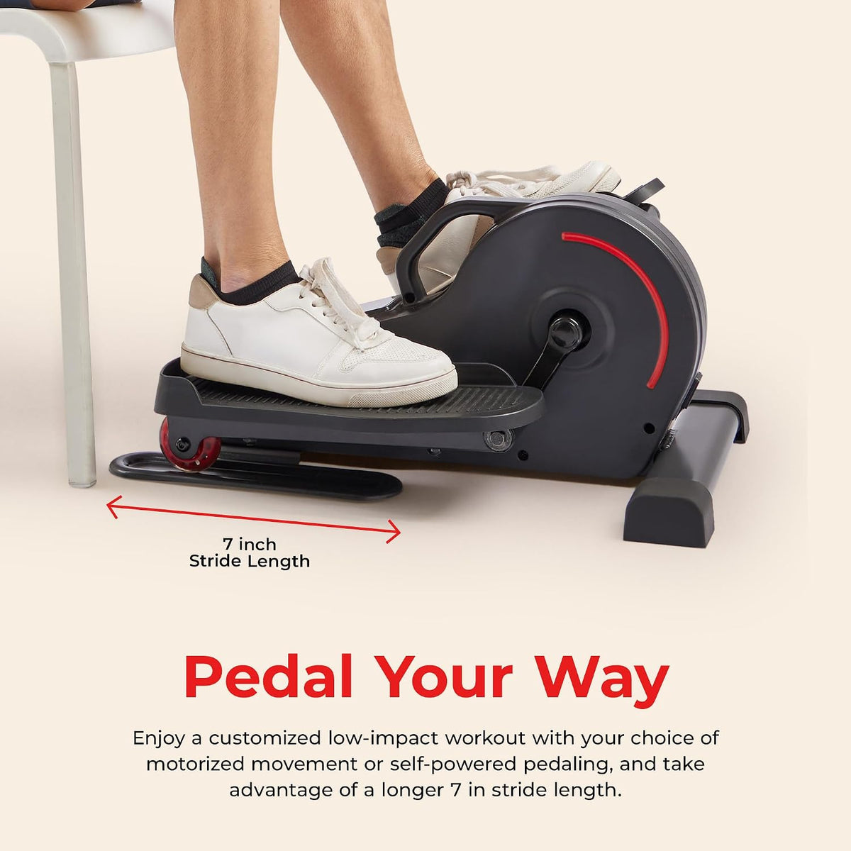 Smart Motorized Under Desk Elliptical