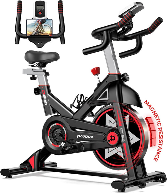 Silent Belt Drive Stationary Exercise Bike
