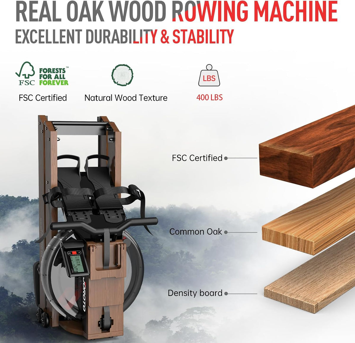 Foldable Water Resistance Rowing Machine