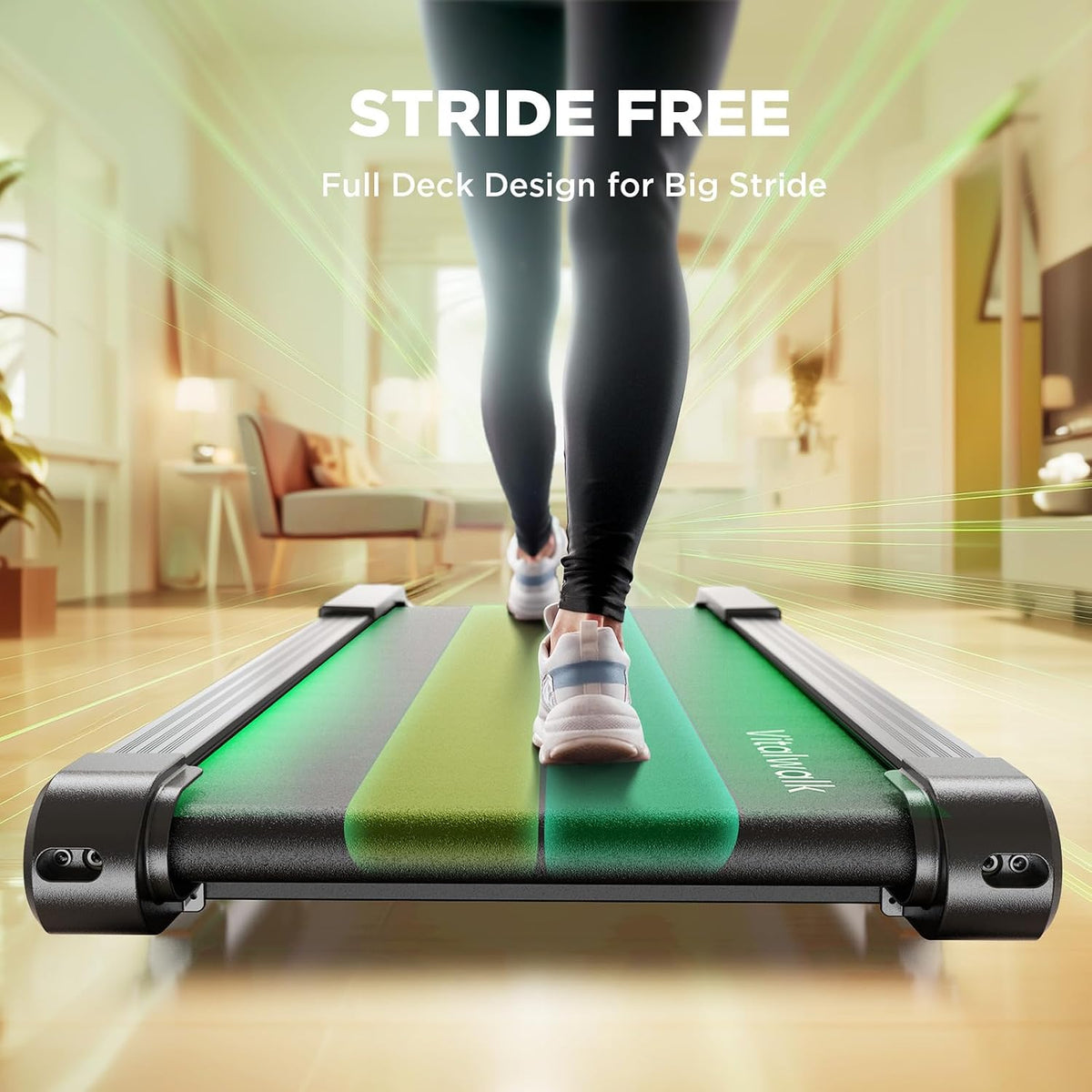 15% Auto Incline Vertical Storage Walking Pad Treadmill