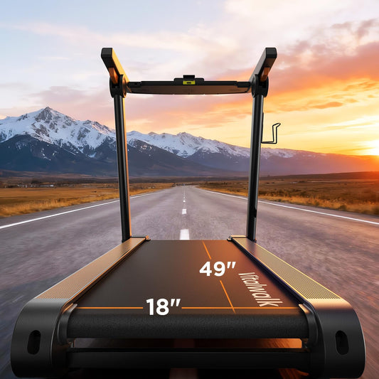 Auto Incline Auto Fold Wide Belt Home Treadmill
