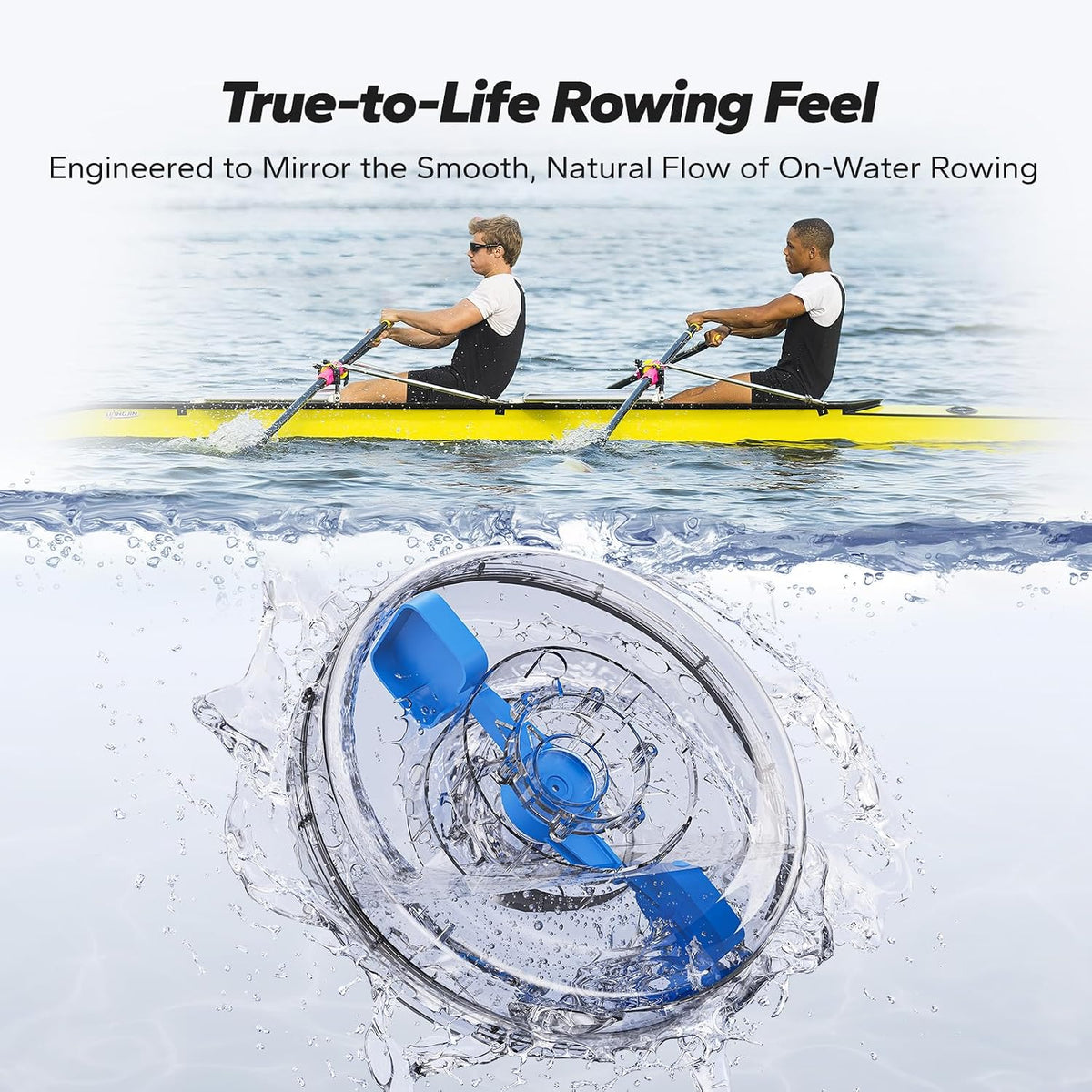Foldable Water Home Rowing Machine