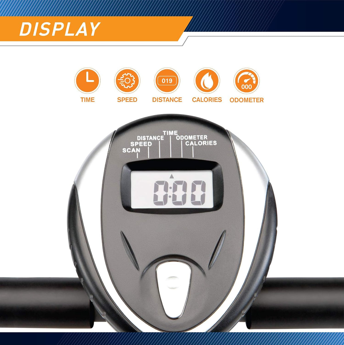 Adjustable Magnetic Resistance Exercise Bike