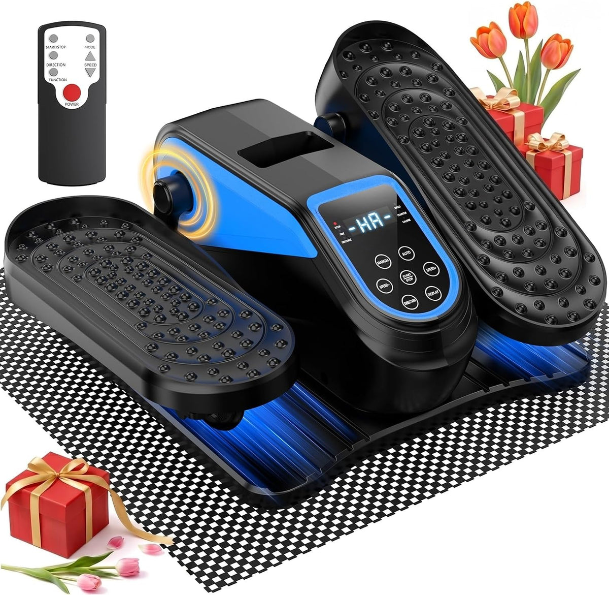 12 Speed Mini Electric Under Desk Elliptical